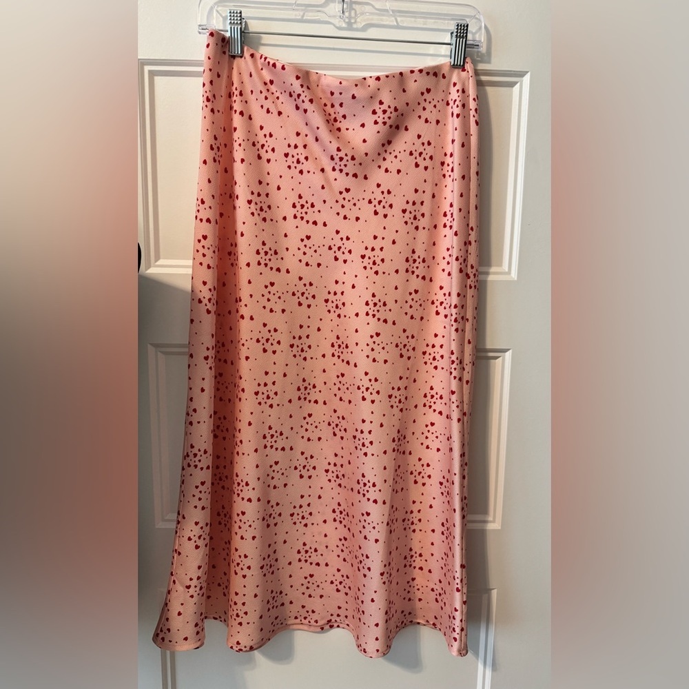 Pink Polka Dot Women's Skirt